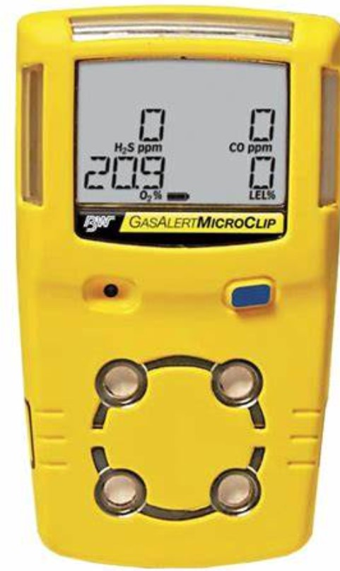 BW Microclip XL Gas Detector Catalytic Bead , TWA Alarm Gas Concentration Sensor